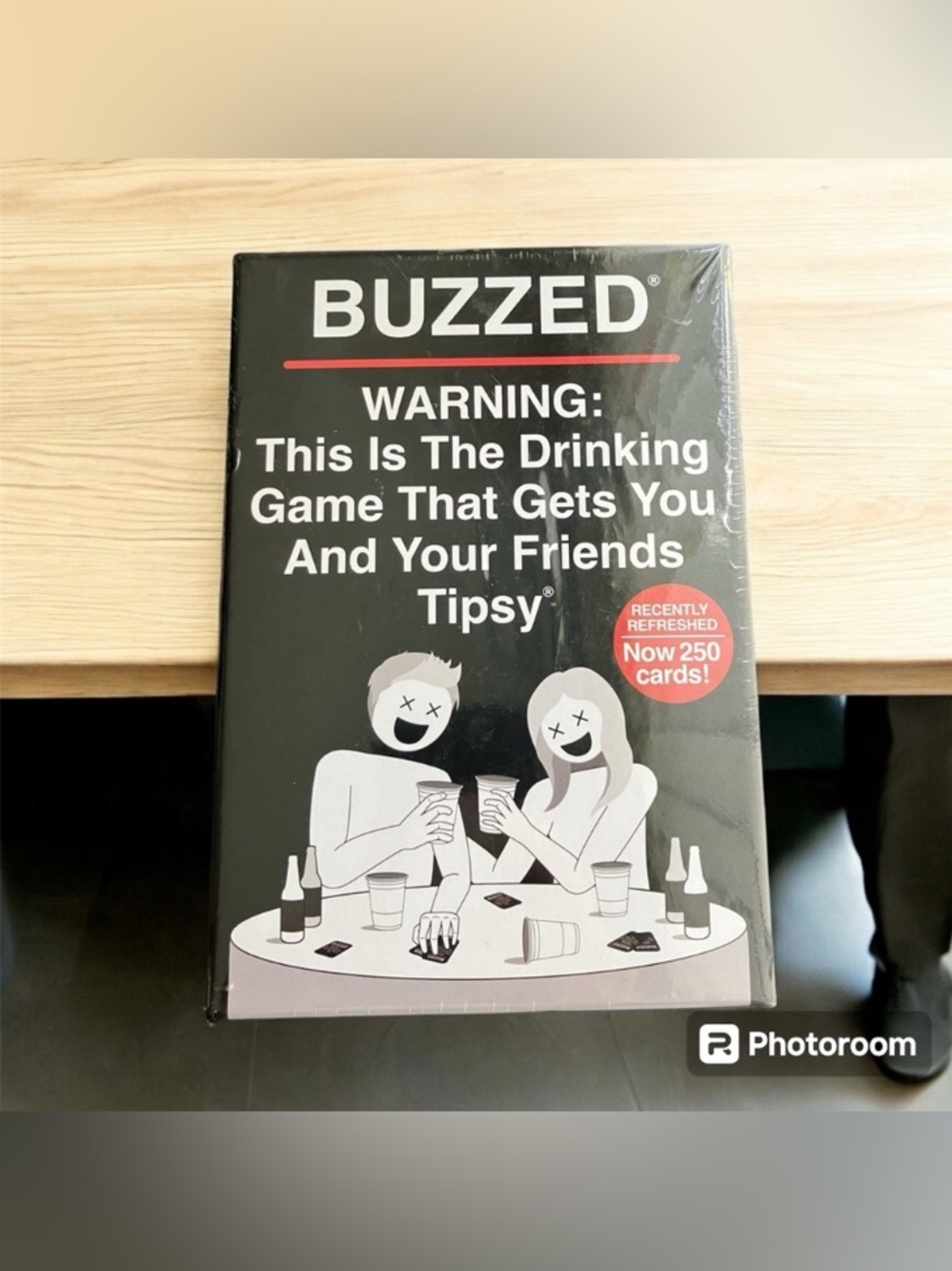 NEW BUZZED - The Hilarious Party Game That Will Get You & Your Friends Hydrated!